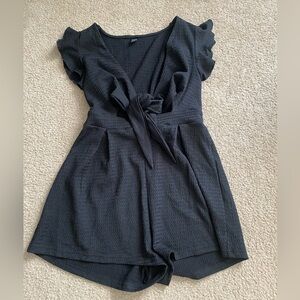 Front wrap romper